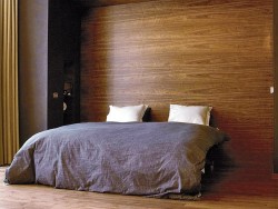 Wood veneer wallpaper