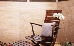 Wood veneer wallpaper