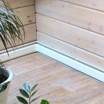 Skirting radiators