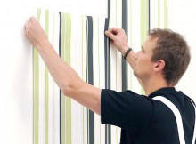 Wallpapering process