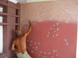 decorative plaster painting