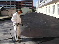 Sprayable waterproofing