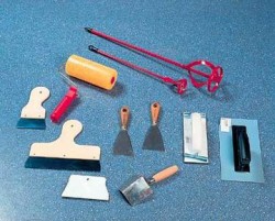 necessary tools for decorative plaster