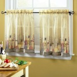 curtains in the kitchen