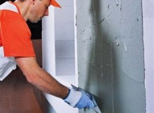 Stucco walls on lighthouses