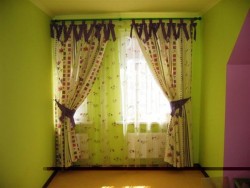 curtains in the nursery