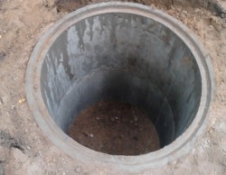 concrete septic tank