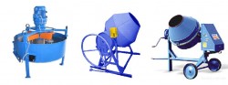 concrete mixer types