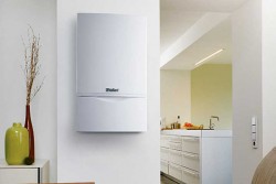 wall mounted gas boiler