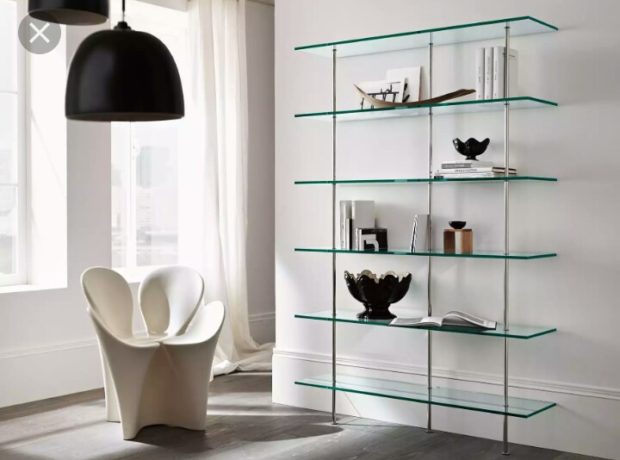 glass shelf