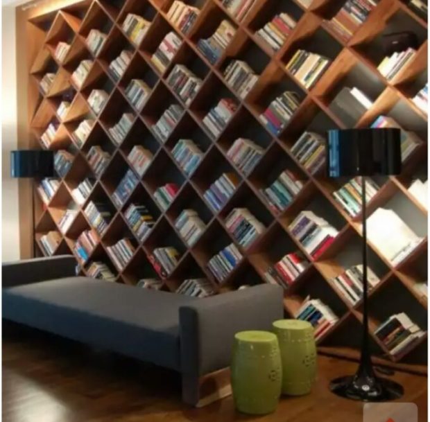 bookshelves