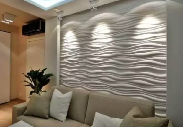 10 tips for choosing gypsum 3D panels for walls: form, installation