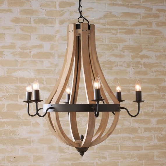 Choosing a wooden chandelier - 9 tips