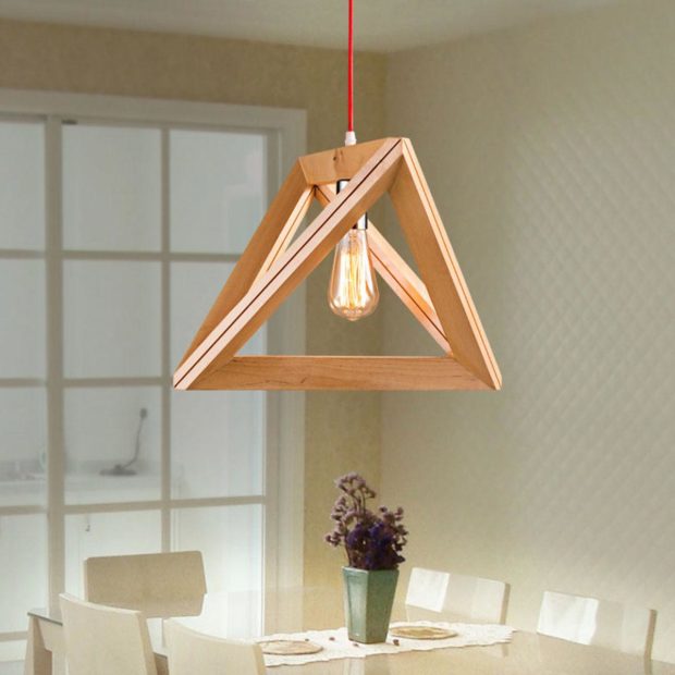 Choosing a wooden chandelier - 9 tips