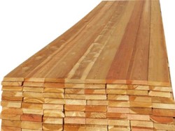 Larch floorboard