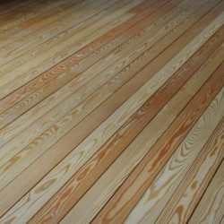 Larch floorboard