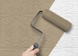 non-woven wallpaper how to paint