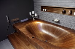 Wooden bathtubs