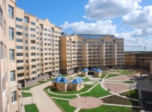 apartment in a new building