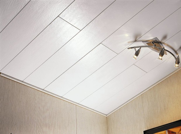 mdf panel ceiling in the bedroom