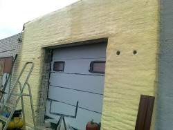 garage insulation polyurethane foam