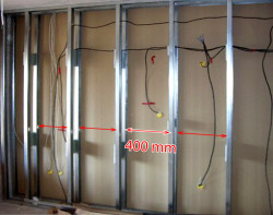 drywall wall alignment